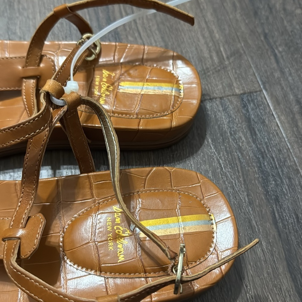 NEW! Sam Edelman Women's Naomi Leather Thong Sandals - Size 9.5 🛵 - Picture 4 of 8